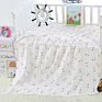100% Cotton Muslin Swaddle Blanket Tassel 120*110 Cm Wrap Towel for Baby