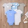 100% Cotton Newborn Infant Boys Girls Bodysuit Clothes Sets Baby Rompers