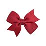 2.2 Inch Small Swallow Tail Ribbon Hair Bow with Full Lined Clip for Little Baby Girls Kids Hair Accessory 811