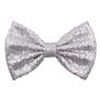 Larger 7" Messy Sequins Children Hair Bow without Clip Diy Hair Accessories for Girl Glitter Bow for Headband