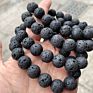 Luxury Feng Shui Rose Quartz Jade Stone Bead Bracelets Simple Men's Natural Gems Stone Healing Crystal Bracelet