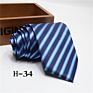 Men's Polyester Striped Neck Tie For