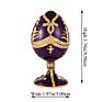 Qifu Small Jewelry Box Enamel Painting Variety of Styles Metal Jewelry Box