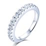 Square Zircon Engagement Rings 925 Sterling Silver Cz Diamond Ring for Women