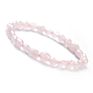 Women Amethyst Ruby Quartz Amazonite Tourmaline Mixed Gemstones Nuggets Beads Stretch Bracelet Beads for Jewelry Making