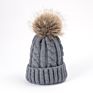 100 Acrylic Pure Color Funny Knitted Hat