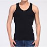 100% Cotton Knitted Thin Plain Tank Top in Men's Undershirt