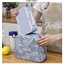 100%Eco Friendly Oxford Fabric Printed Portable Large Insulated Tote Bag Thermal Lunch Cooler Bag
