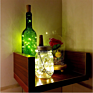 10Led White Lamp Cork Shaped Bottle Wine Led Wire Xmas Party Wedding Halloween String Lights / Holiday Wine Bottle Light