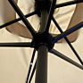 10X6.5 Feet Offset Cantilever Hanging Patio Umbrella Freestanding Outdoor Adjustable Market Umbrella with 20 Led Light
