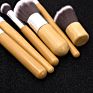 11Pcs Eco-Friendly Bamboo Handle Natural Hair Professional Makeup Brush Set/Kit Vegan Cruelty Free - Premium Synthetic Kabuki