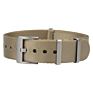 1.2Mm Thick Khaki Seatbelt Nato Nylon Watch Strap Nylon Woven Watch Band for Omega Watches