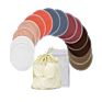 14 Pack Organic Washable Bamboo Nursing Breast Pads with Carry Bag