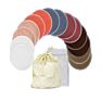 14 Pack Organic Washable Bamboo Nursing Breast Pads with Carry Bag