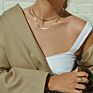 14K Gold/Silver Plated Adjustable Flat Snake Chain Herringbone Choker Necklace Simple Dainty Jewelry for Women