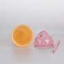 16 Oz Creative Ice Cream Cone Tumbler with Lid and Straw Bpa Free Cute Student Outdoor Cold Drink Cup