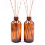 200Ml Amber Empty Reed Diffuser Glass Bottle