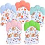 20 Design Baby Teething Glove Soft Silicone Baby Teether Mitten for Baby Soothing Teething Mitten Teeher Gloves