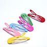 20Pcs 5Cm Snap Hair Clips for Hair Clip Pins Bb Hairpins Color Metal Barrettes for Baby Children Women Girls Styling Accessories