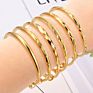 24K Gold Color Dubai Adjustable Gold Bangles for Women Men Gold Color Ethiopian Bracelets African Bangles Bracelets Jewelry