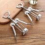 2 in 1 Premium Zinc Alloy Manual Bottle Opener Wing Corkscrew Wine Opener for Gift