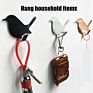 2Pc Bird Pattern Hooks Self Adhesive Door Wall Hanger Hooks Suction Heavy Load Rack Cup Sucker Bathroom Kitchen Hanger Organizer