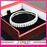 2Rows Bride Decoration Crystal Strass Wedding Bracelet
