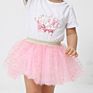 3-15 Years Children's Skirt Girl Sequined Star 3 Layers Tutu Skirt Mesh Ballet Mini Tutu Skirt for Kid