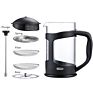 350Ml Heat-Resistant Glass French Coffee Press Black Coffee Press French Press Coffee Maker