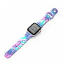 38Mm 40Mm 44Mm 42Mm Rubber Printing Silicon Prints Strap for Apple Watch Printed Tie Dye Silicone Apple Watch Band