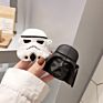 3D Cool Darth Vader Stormtrooper Design Earphone Case with Clip for Airpods Pro Movie Characters Cover for Airpods 1/2