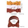 3Pcs/Set Baby Solid Color Cross Knot Headband Knitted Hairbands Set Hair Accessories