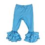 40 Colors Baby Girls Icing Ruffle Pants Kids Triple Ruffle Pants for Autumn