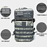 45L Multiple Color Selection Nylon Military Tactical Backpack