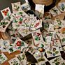 45Pcs per Box Forest Password Mini Boxed Stickers Vintage Diy Decorative Guitar Skateboard Decor Scrapbook Sticker Decor
