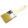 4 Inch 100Mm Smooth Wood Handle Bristle Raw Silk Mixed Tail Punching Paint Brush
