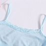 4Pcs/Set Lace Cotton Young Girls Training Bra Girls Vest Teens Teenage Underwear Children Bras for 8 9 10 11 12 13 14 Years Old