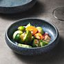 5" 6" Nordic Style Food Porcelain Salad Bowls Dishes Japanese Korean Ceramic Pet Bowl Double round Bowl