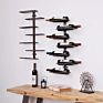 Wall Mounted Metal Wine Rack