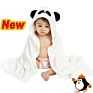 600 Gsm Premium Extra Soft Hooded Bamboo Baby Bath Towel and Washcloth, Organic and Hypoallergenic Towel