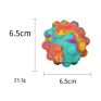 6.5Cm ,7.5Cm Pop Push Bubble Ball Silicone Fidget Toys Fidget Popper Ball