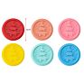 6 Stamps of Set Premium Cookies Embossing Mold Cute Silicone Christmas Cookie Stamps Set