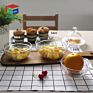 700Ml Clear Stackable round as Plastic Salad Bowl Mixing Bowl for Home and Restaurant