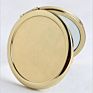 70Mm Sublimation Blank Compact Pocket Mirrors , Cosmetic Make up Small Hand round Mirror