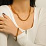 7.3Mm Chunky Gold Cuban Chain Bracelet for Women 18K Gold Plated Stainless Steel Miami Link Chain Bracelet