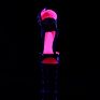 8 Inch Ladies Pole Dance Shoes Nightclub Strippers Shoes High Heel Luminous Sandals Women