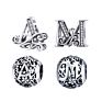 925 Sterling Silver Letter 26 Alphabet Pendant Designer Charms for Diy Bracelet Necklace Jewelry Making