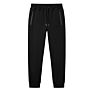 95% Cotton 5% Spandex Men's Jogger Pants with Zipper Pockets Workout Running Middleweight Sweatpants