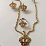 Accessories Big Diamond Crown Jewelry Set with Queen