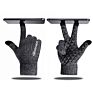 Acrylic anti Slip Work and Running Magic Gloves Touch Screen Men Warm Stretch Knitted Wool Mitten and Gloves